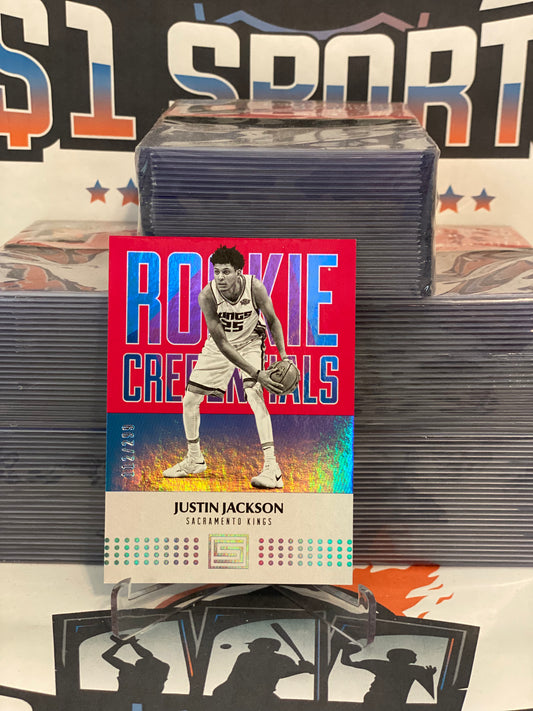 2017 Panini Status (Rookie Credentials 112/299) Justin Jackson #14