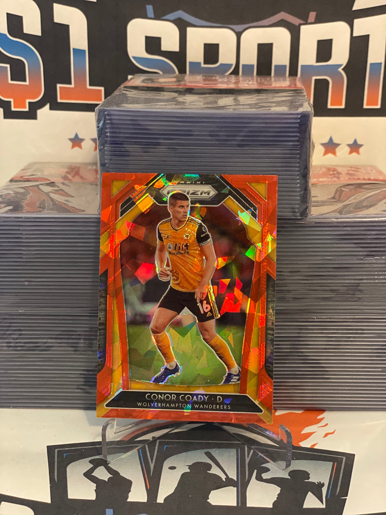2020 Panini Prizm Premier League (Red Ice Prizm) Conor Coady #138