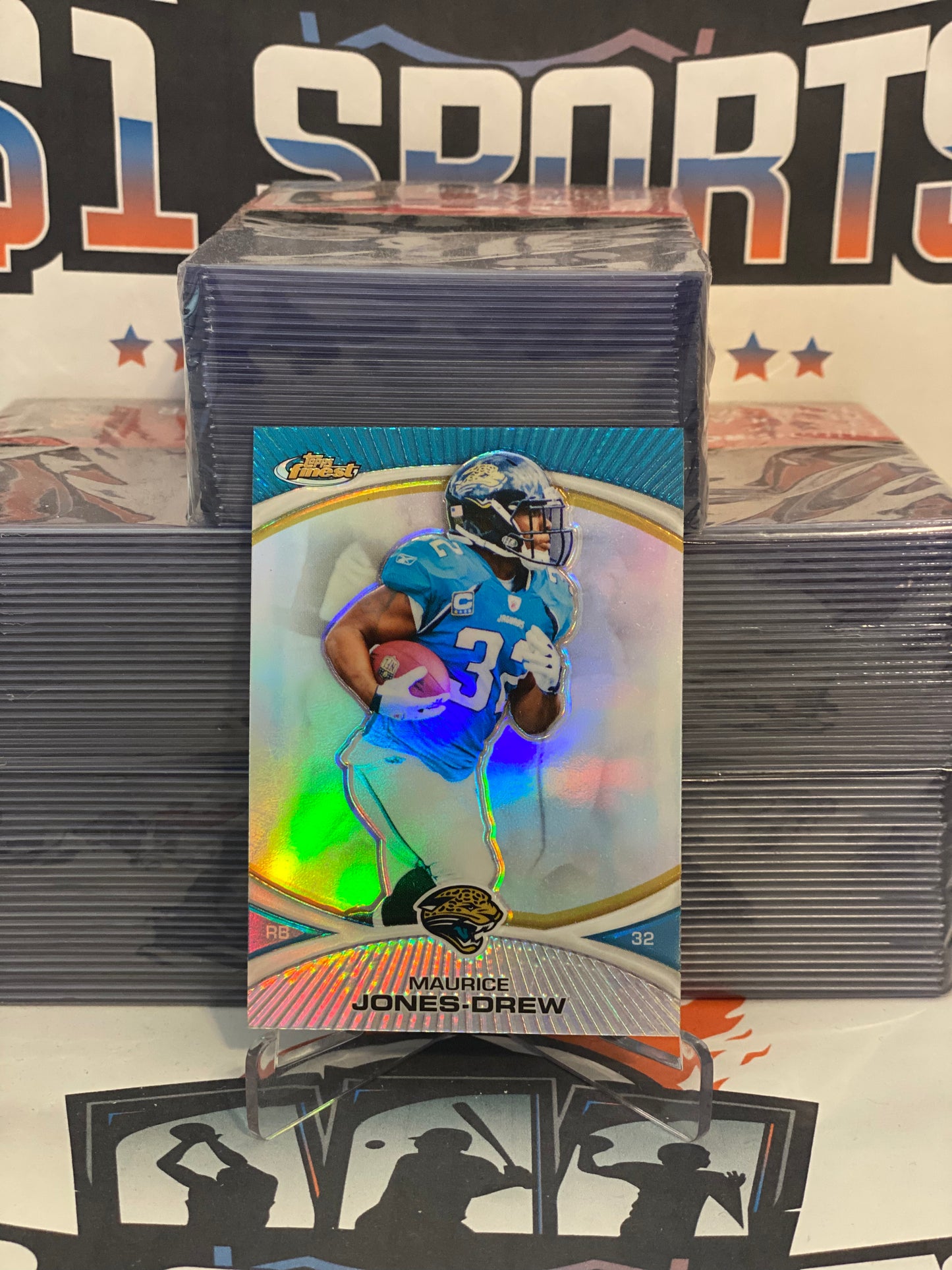 2010 Topps Finest (Refractor) Maurice Jones-Drew #60