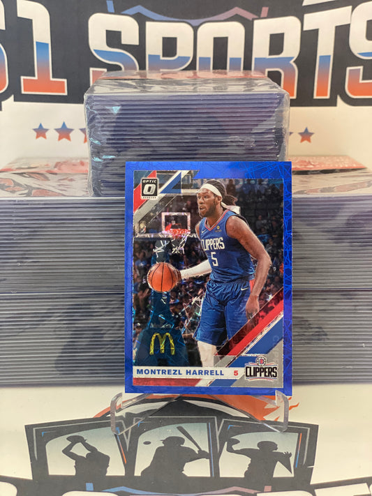 2019 Donruss Optic (Hyper Blue Prizm) Montrezl Harrell #40