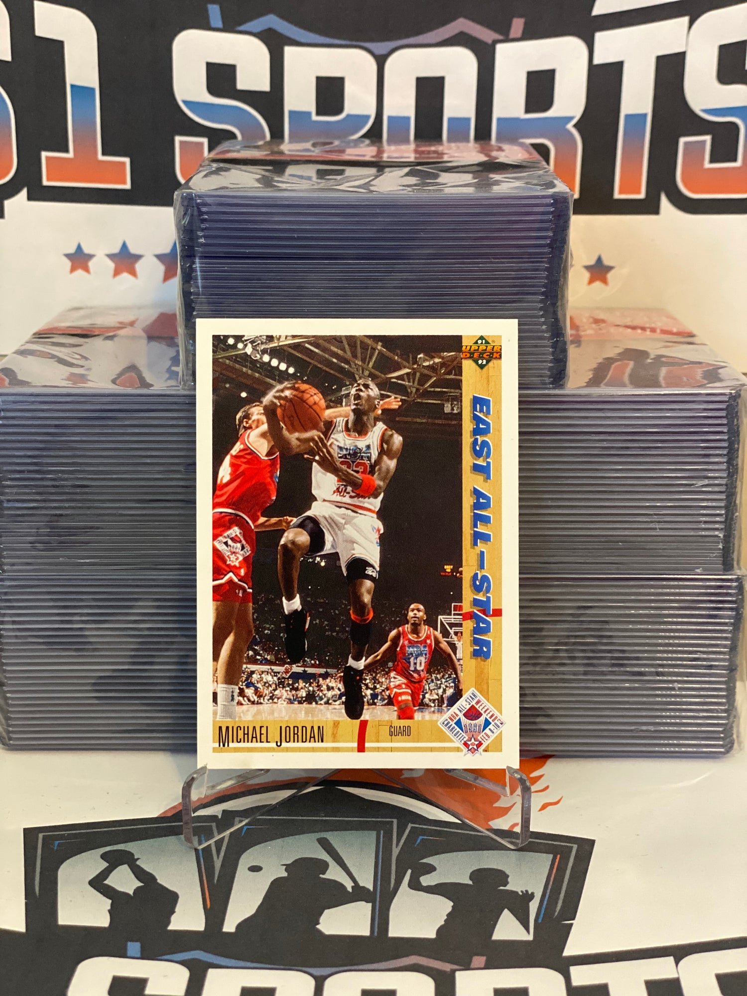 1991 Upper Deck (East All-Star) Michael Jordan #69