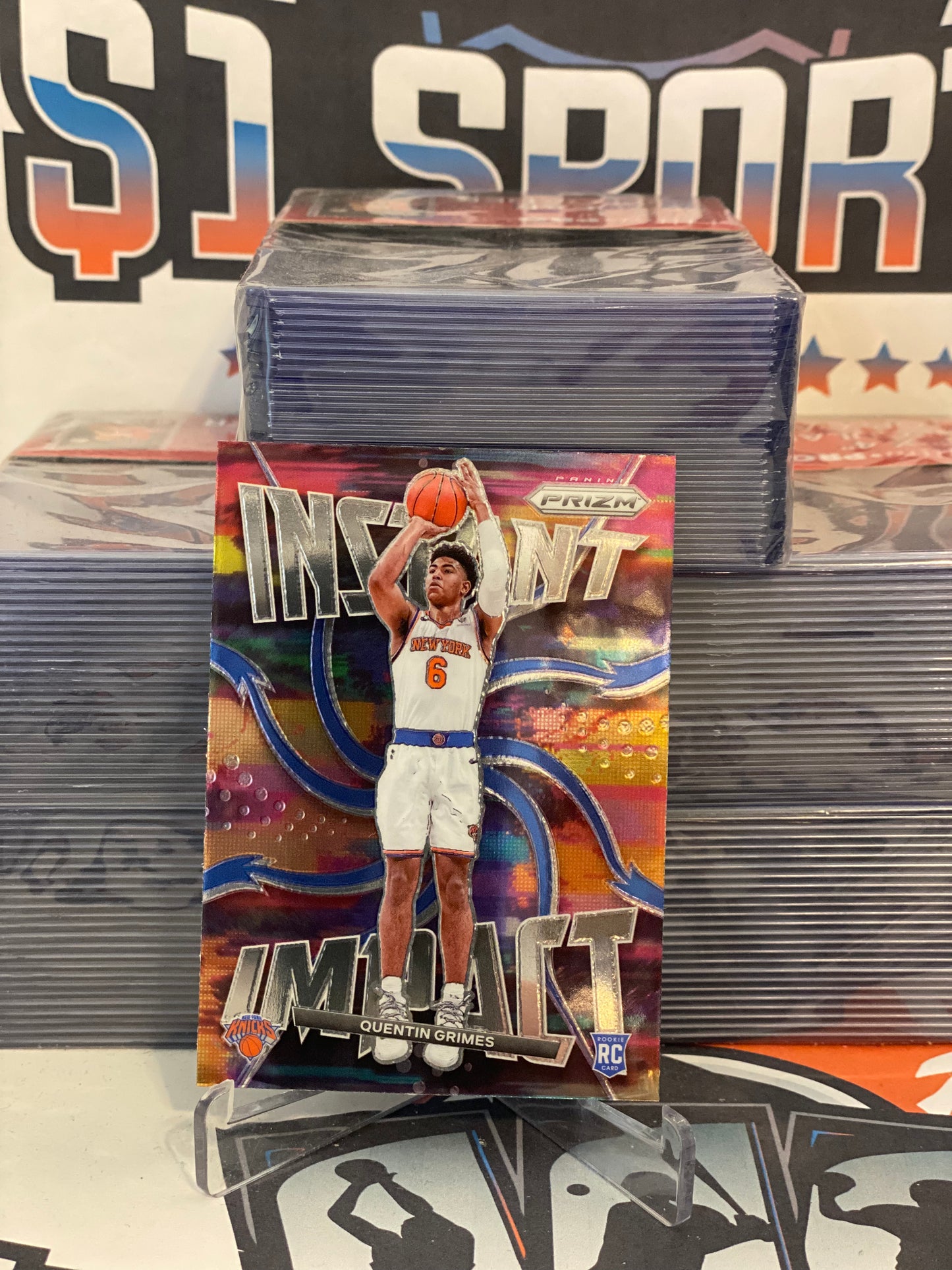 2021 Panini Prizm (Instant Impact) Quentin Grimes Rookie #21