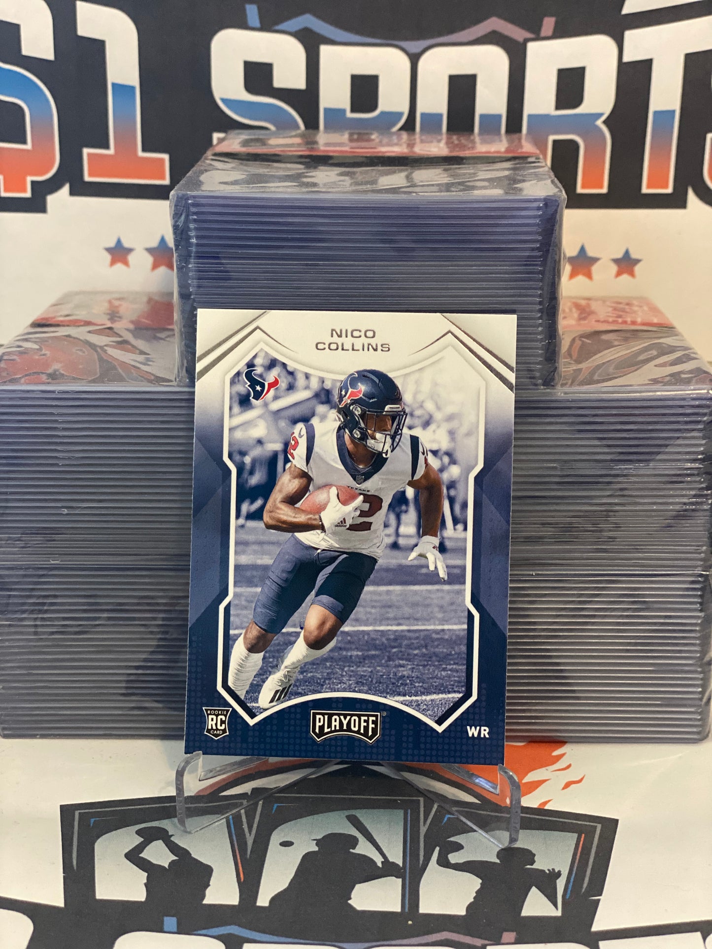 2021 Panini Playoff Nico Collins Rookie #227