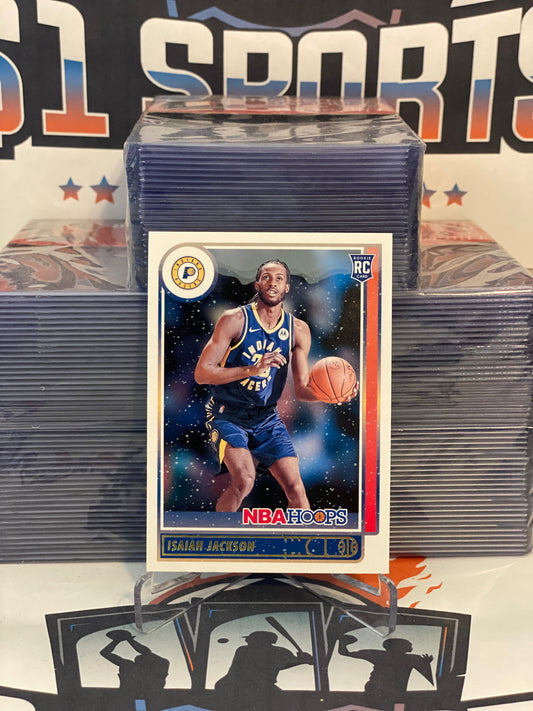 2021 NBA Hoops (Winter) Isaiah Jackson Rookie #223