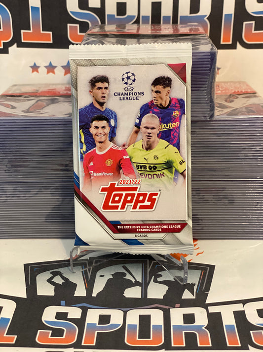2021-22 Topps UEFA Champions League Retail Pack