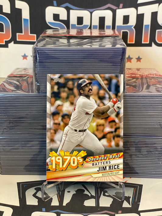 2020 Topps (1970s Decade's Best) Jim Rice #DB-42