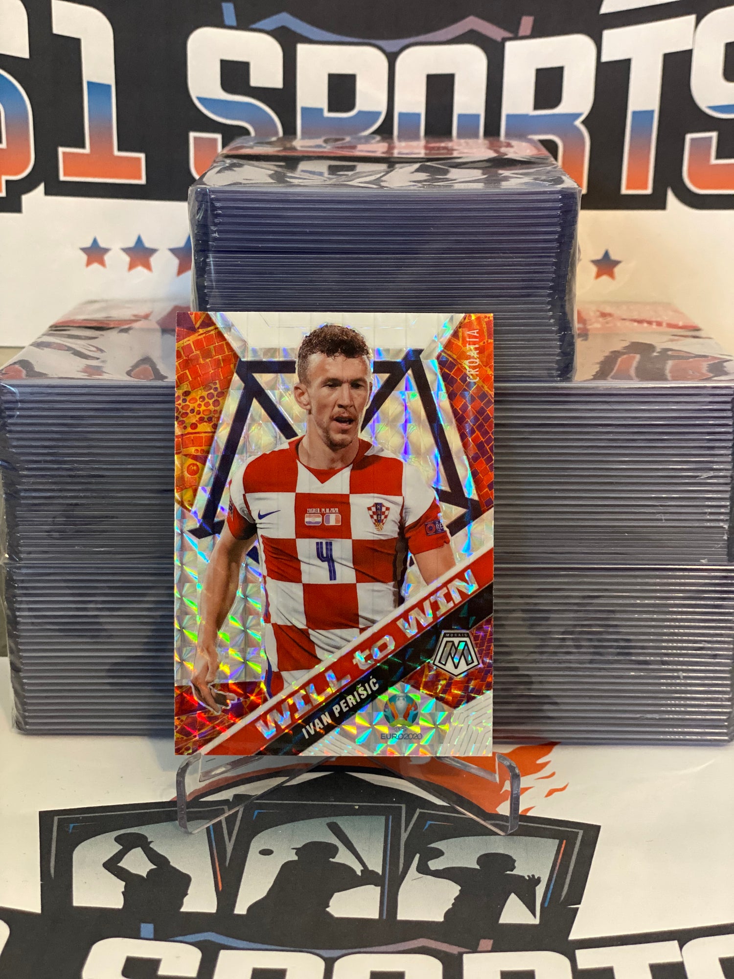 2021 Panini Mosaic (Mosaic Prizm, Give and Go) Ivan Perisic #26