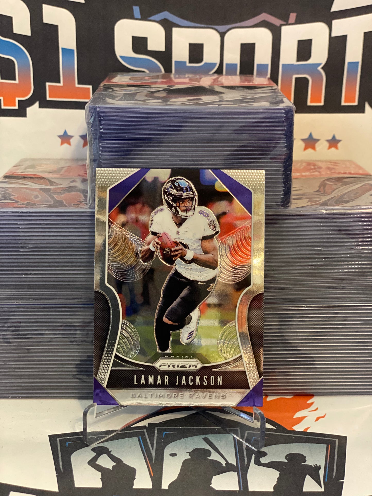 2019 Panini Prizm (2nd Year) Lamar Jackson #71