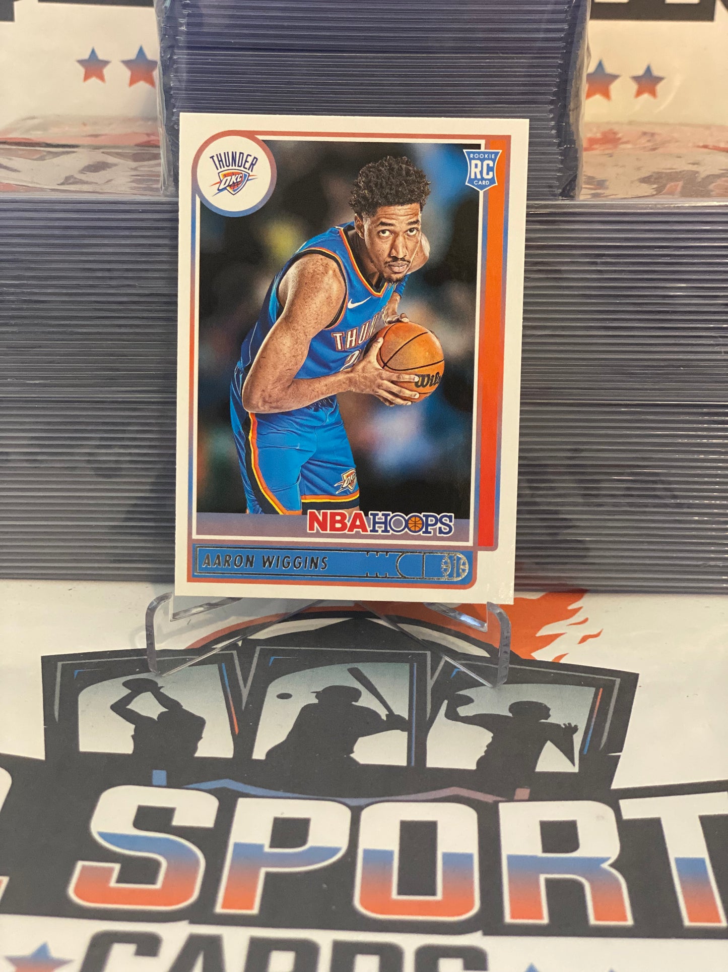 2021 NBA Hoops Aaron Wiggins Rookie #247