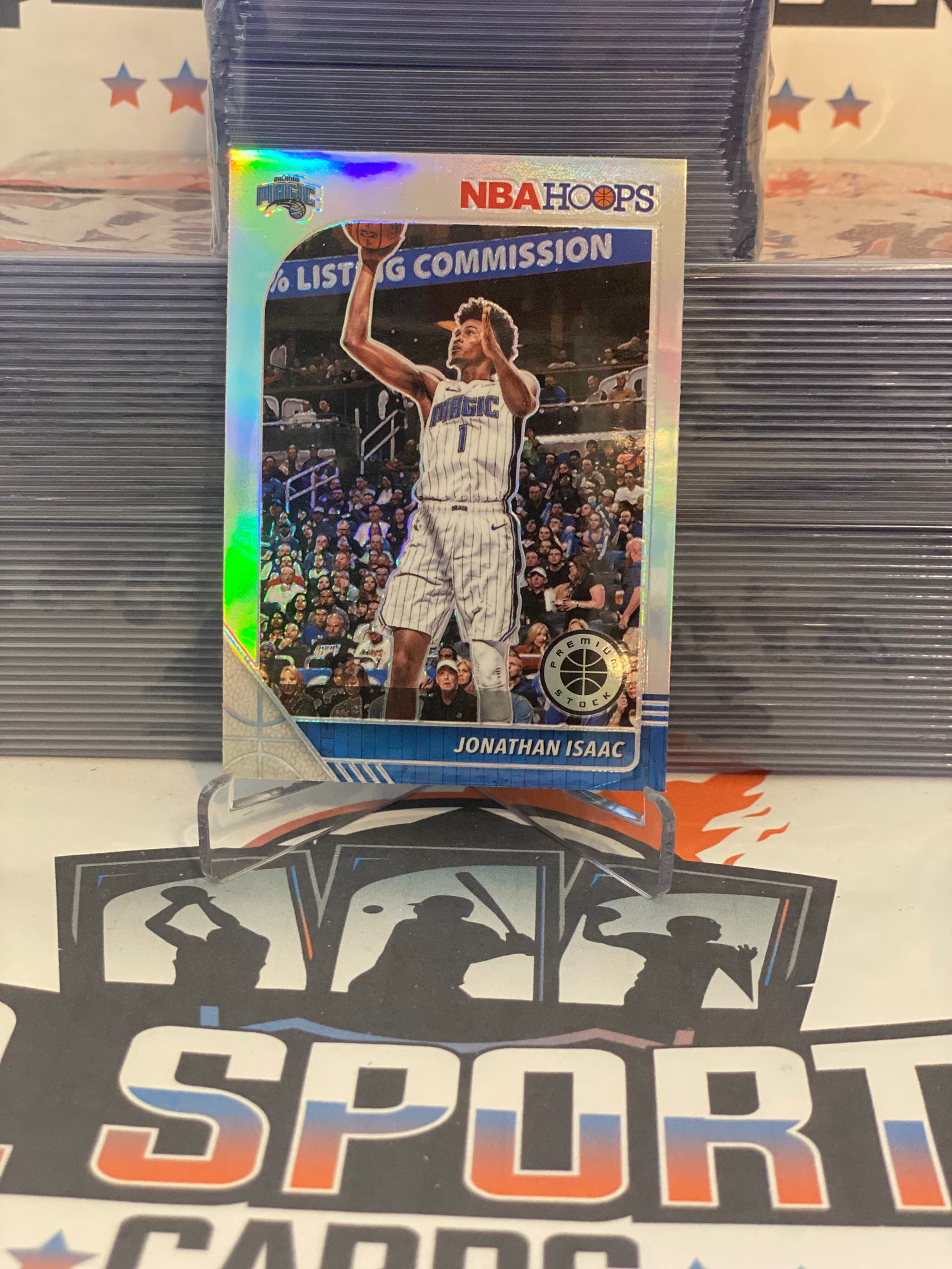 2019 Hoops Premium Stock (Silver Prizm) Jonathan Isaac #141