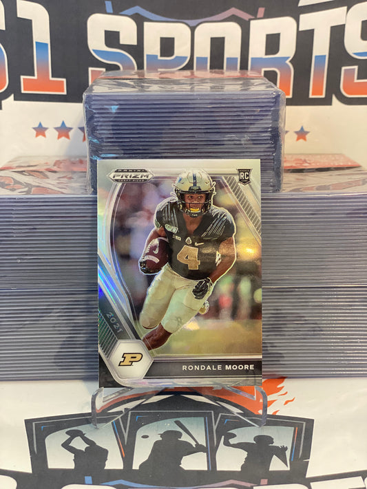 2021 Panini Prizm Draft Picks (Silver Prizm) Rondale Moore Rookie #129