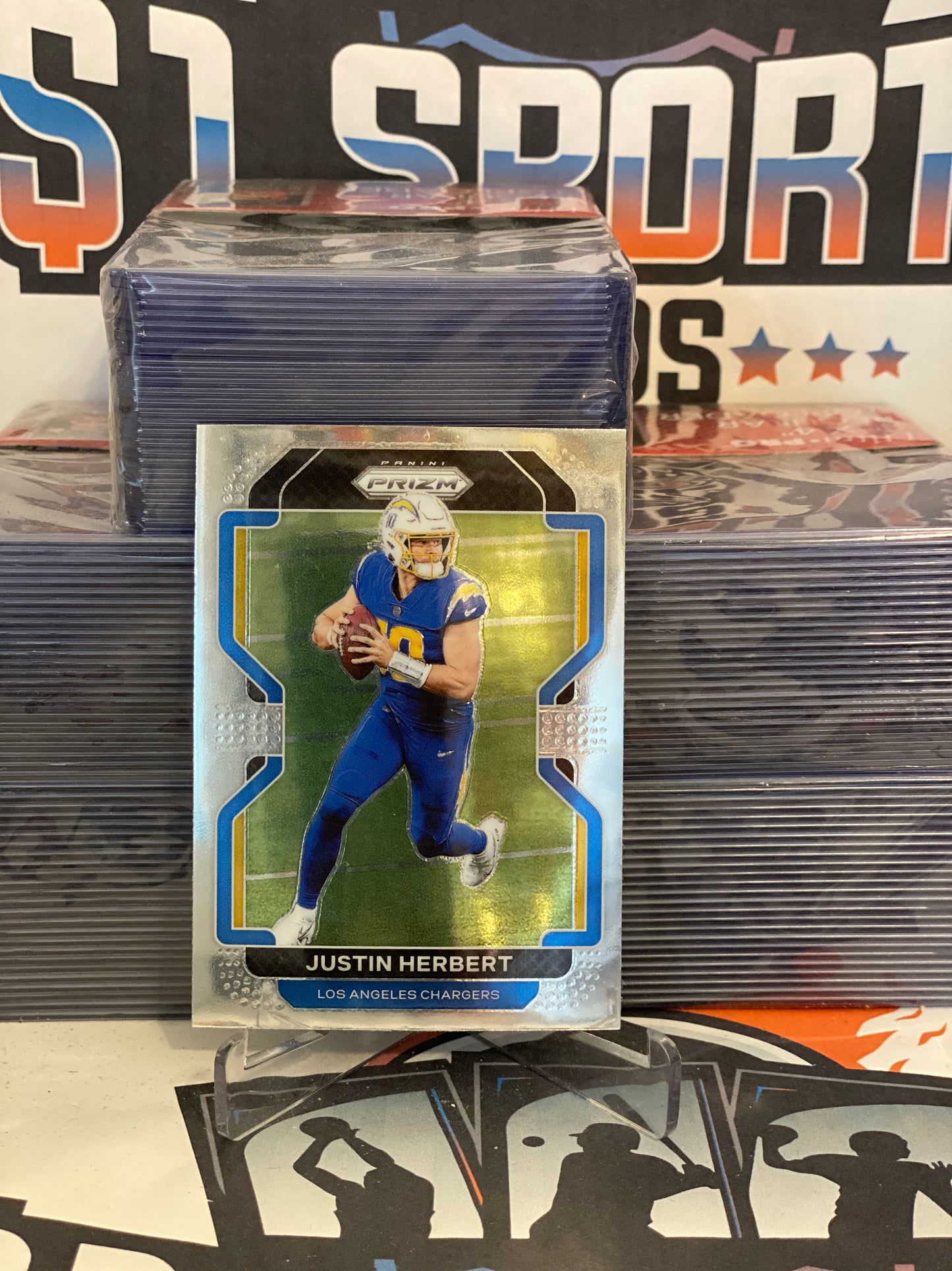 2021 Panini Prizm (2nd Year) Justin Herbert #169