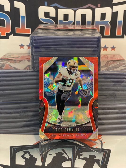 2019 Panini Prizm (Red Ice Prizm) Ted Ginn Jr. #184