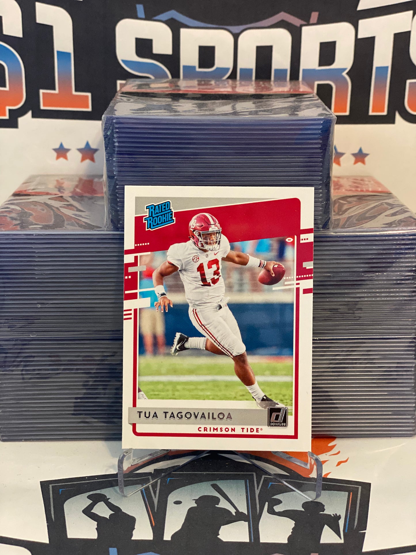 2020 Panini Chronicles Draft Picks (Rated Rookie) Tua Tagovailoa #3