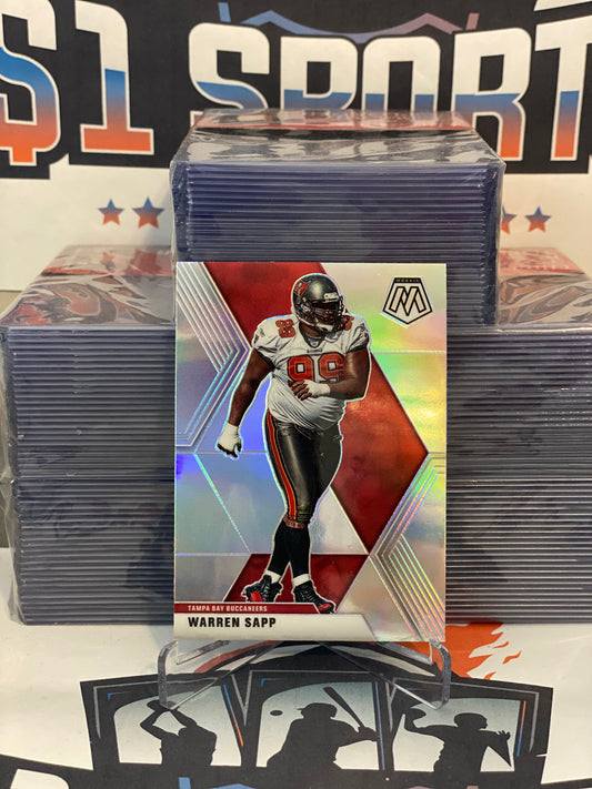 2020 Panini Mosaic (Silver Prizm) Warren Sapp #189