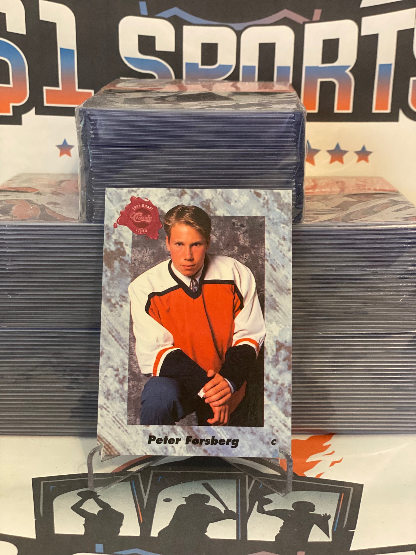 1991 Classic Draft Picks Peter Forsberg #5