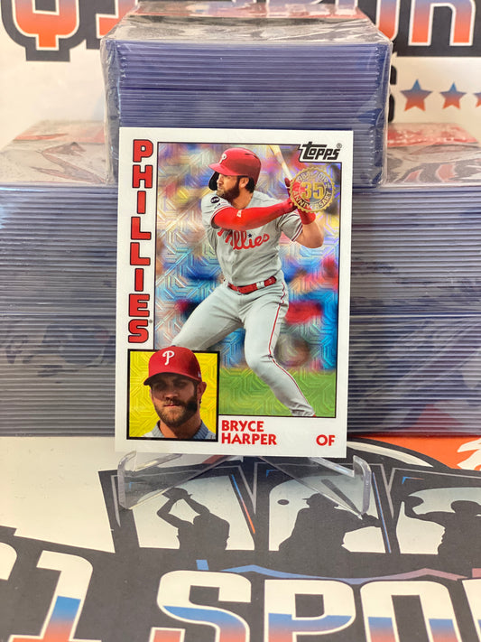 2019 Topps Update (1984 Topps Silver Pack Chrome) Bryce Harper #T74U-32