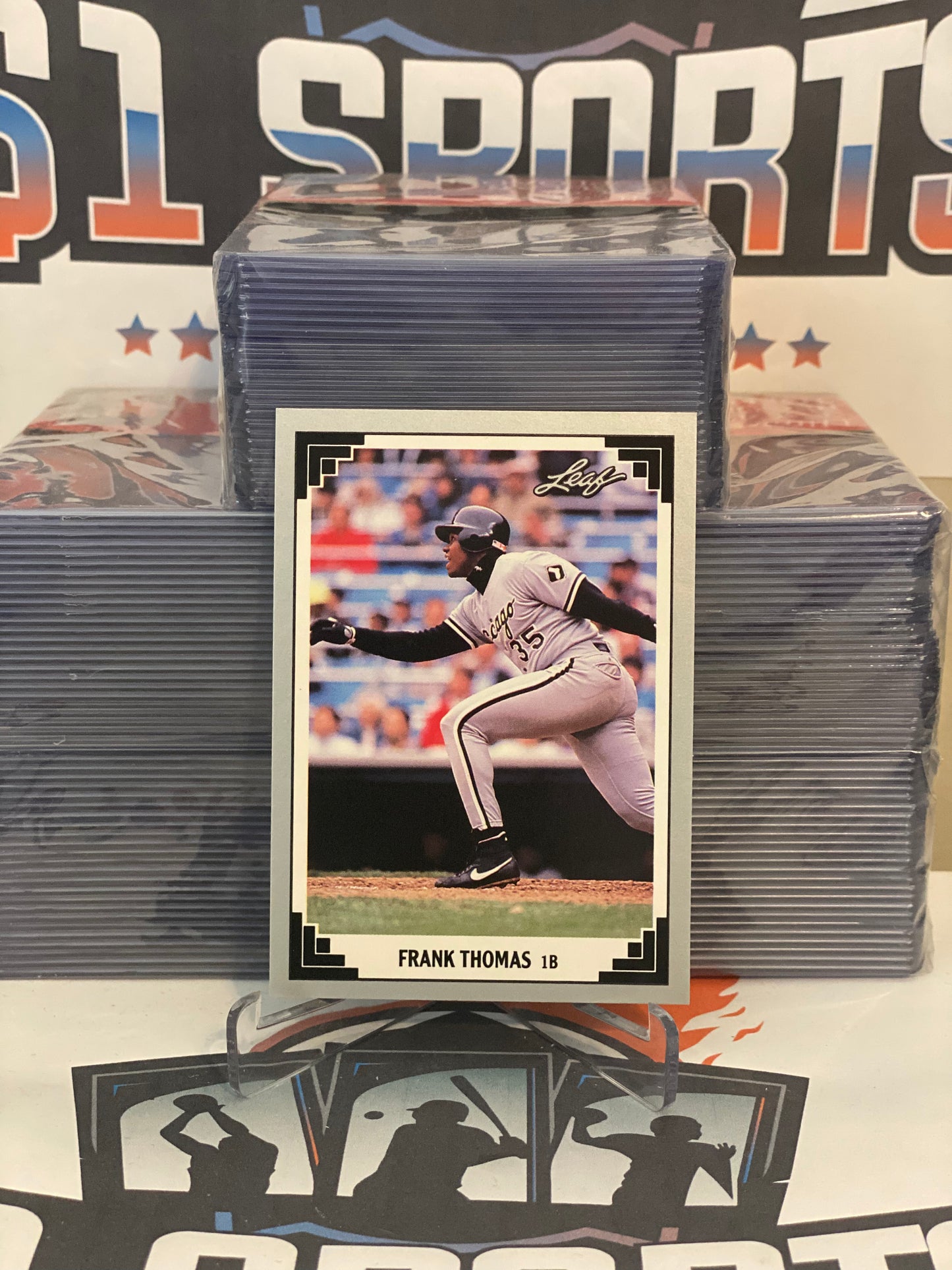 1991 Leaf Frank Thomas #281