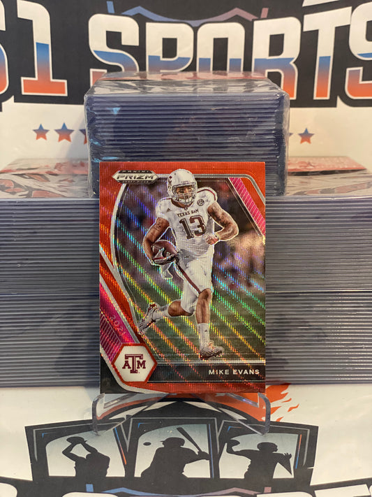2021 Panini Prizm Draft Picks (Ruby Wave Prizm) Mike Evans #64