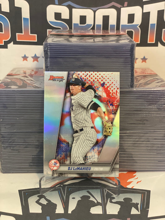 2019 Bowman's Best (Refractor) DJ LeMahieu #60