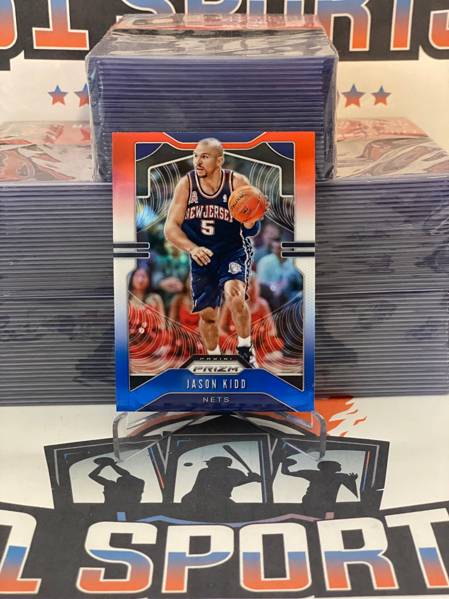 2019 Panini Prizm (Red White Blue Prizm) Jason Kidd #5