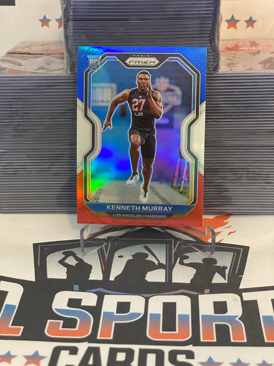 2020 Panini Prizm (Red White Blue Prizm) Kenneth Murray Rookie #327