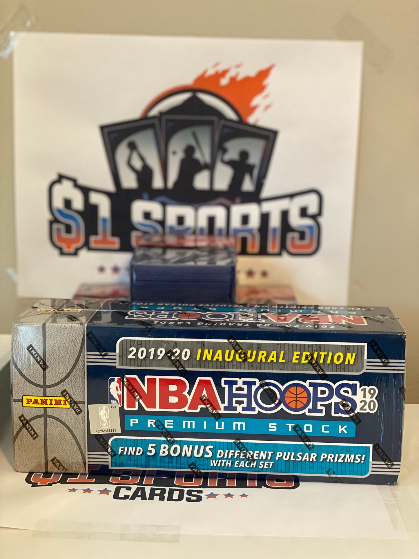 2019-20 NBA Hoops Premium Stock Basketball Complete Set