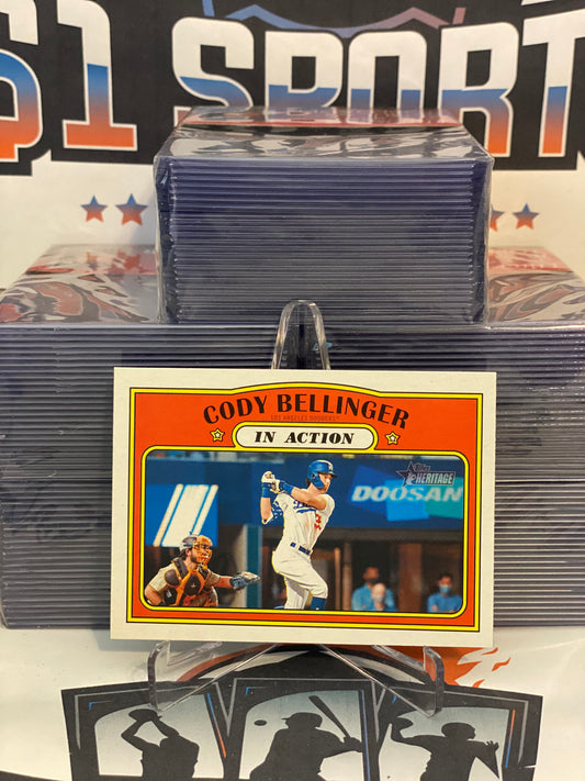 2021 Topps Heritage (In Action) Cody Bellinger #174