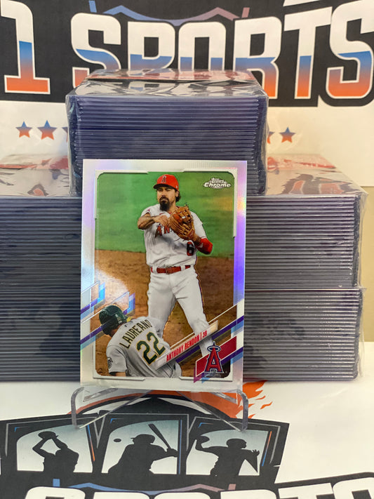 2021 Topps Chrome (Silver Refractor) Anthony Rendon #58