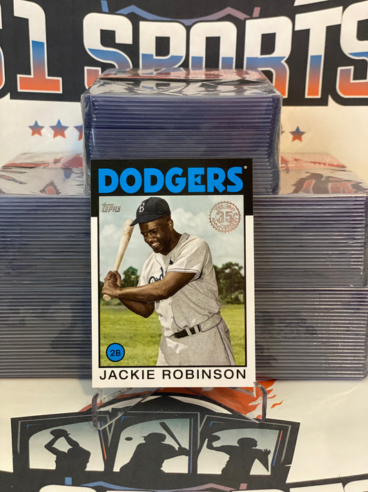 2021 Topps (1986 Topps Redux) Jackie Robinson #86B-88