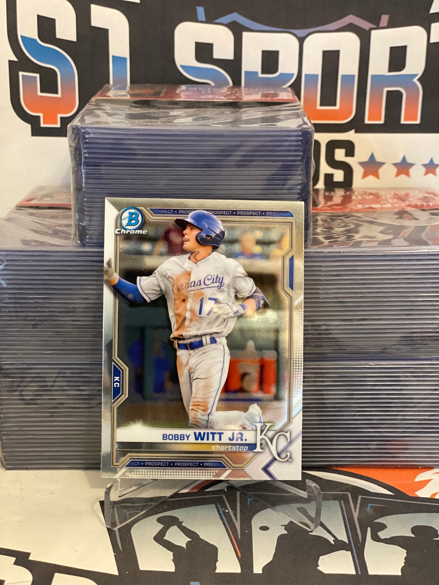 2022 Bowman Chrome Prospects Bobby Witt Jr. #BCP-1