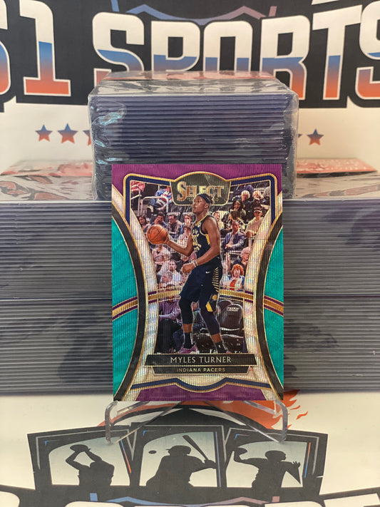 2019 Panini Select (Silver Prizm) Myles Turner #185