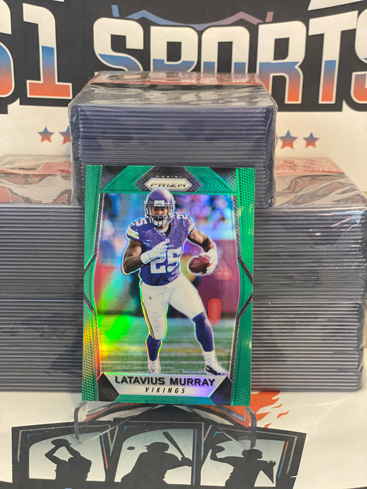 2017 Panini Prizm (Green Prizm) Latavius Murray #193