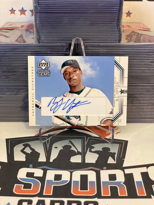 2002 Upper Deck (Future Gems Auto) B.J. Upton #96