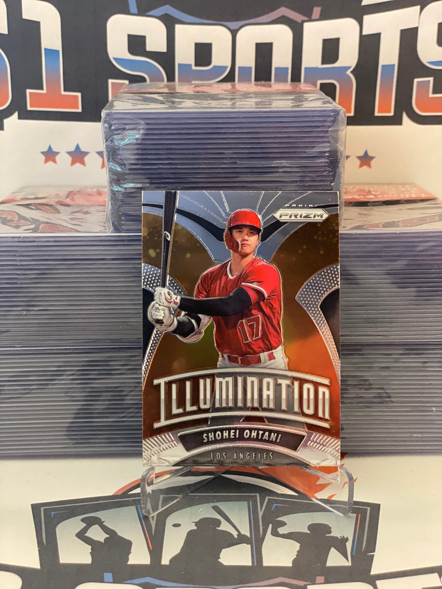 2020 Panini Prizm (Illumination) Shohei Ohtani #I-11