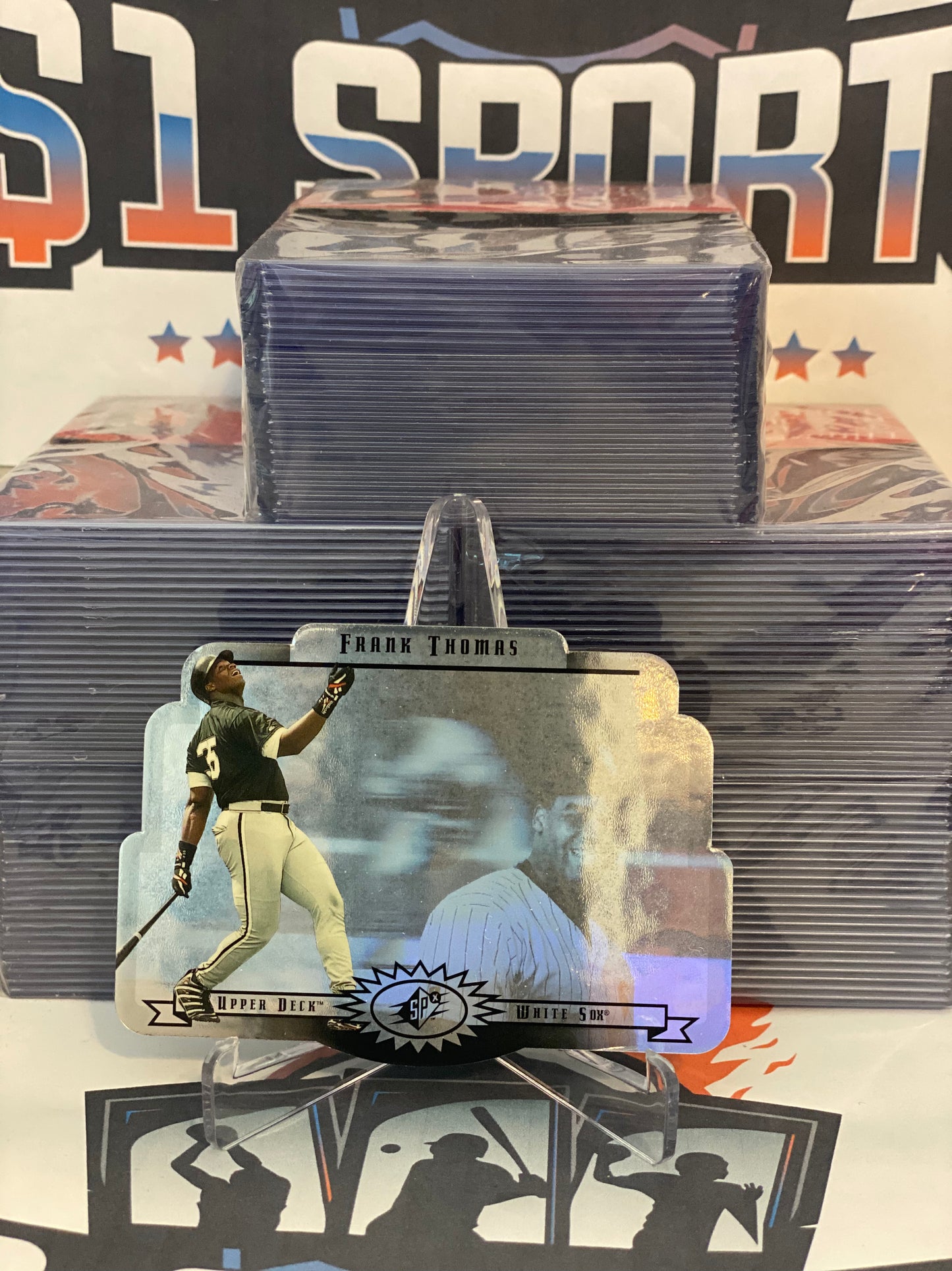1996 Upper Deck SPx (Hologram) Frank Thomas #16