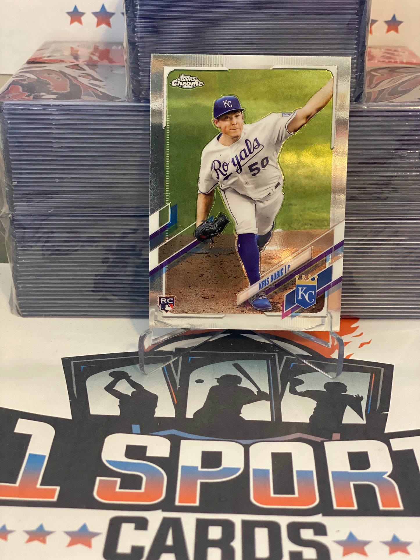 2021 Topps Chrome Kris Bubic Rookie #20