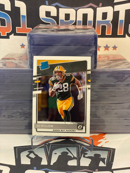 2020 Donruss Optic (Rated Rookie) AJ Dillon #175