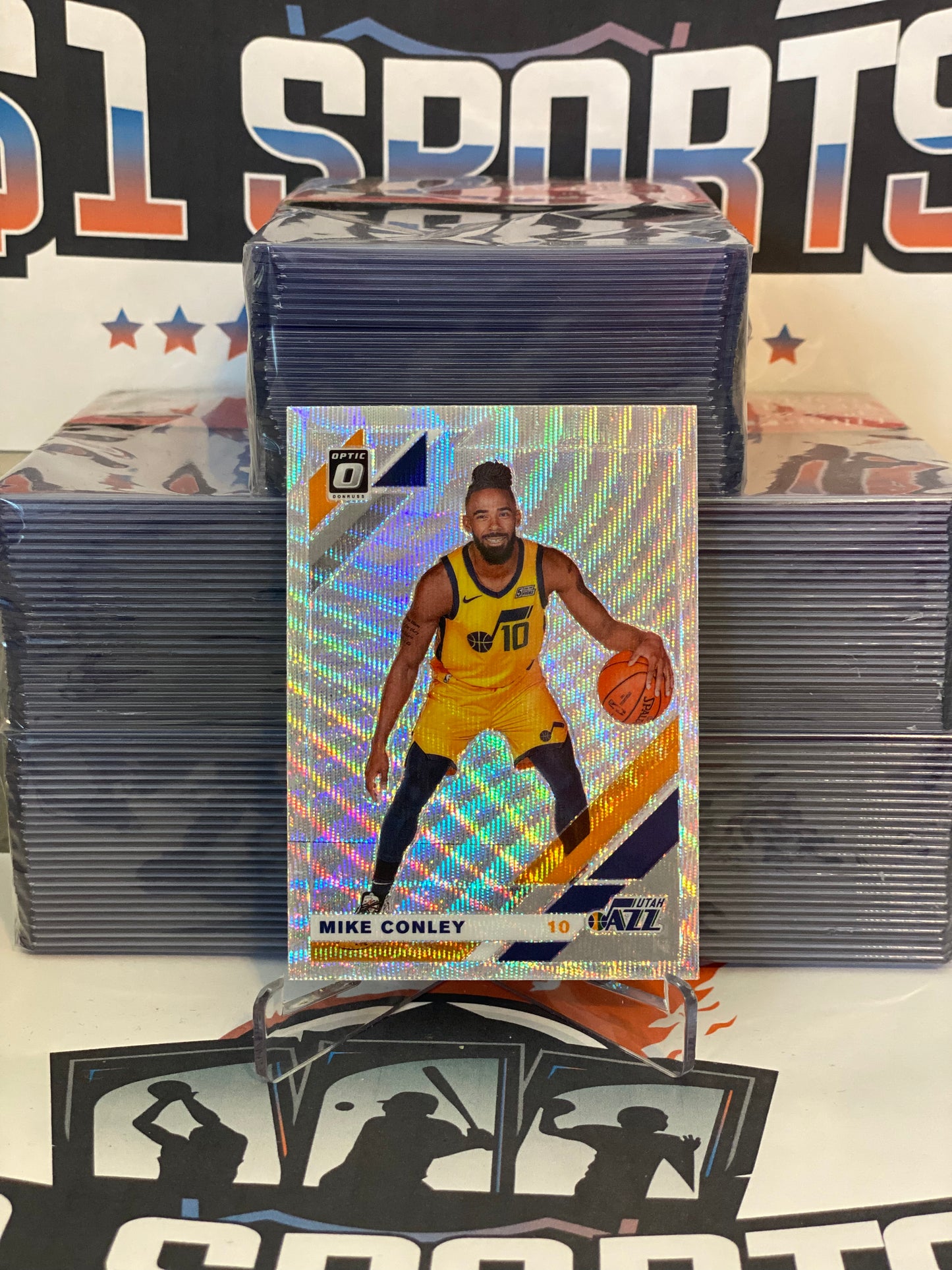 2019 Donruss Optic (Fanatics Prizm) Mike Conley #49