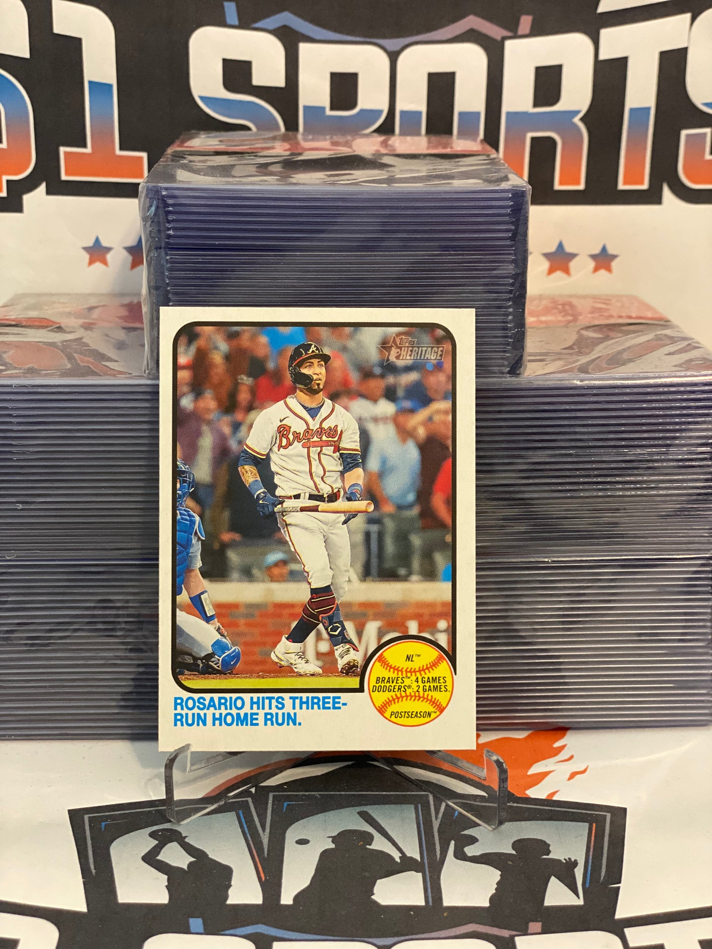 2022 Topps Heritage (World Series) Eddie Rosario #203
