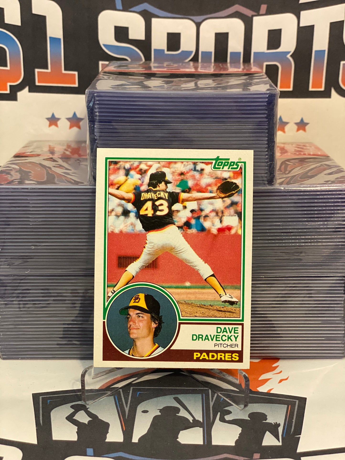 1983 Topps Dave Dravecky Rookie #384