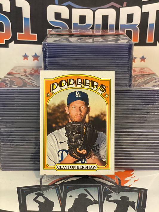 2021 Topps Heritage Clayton Kershaw #37