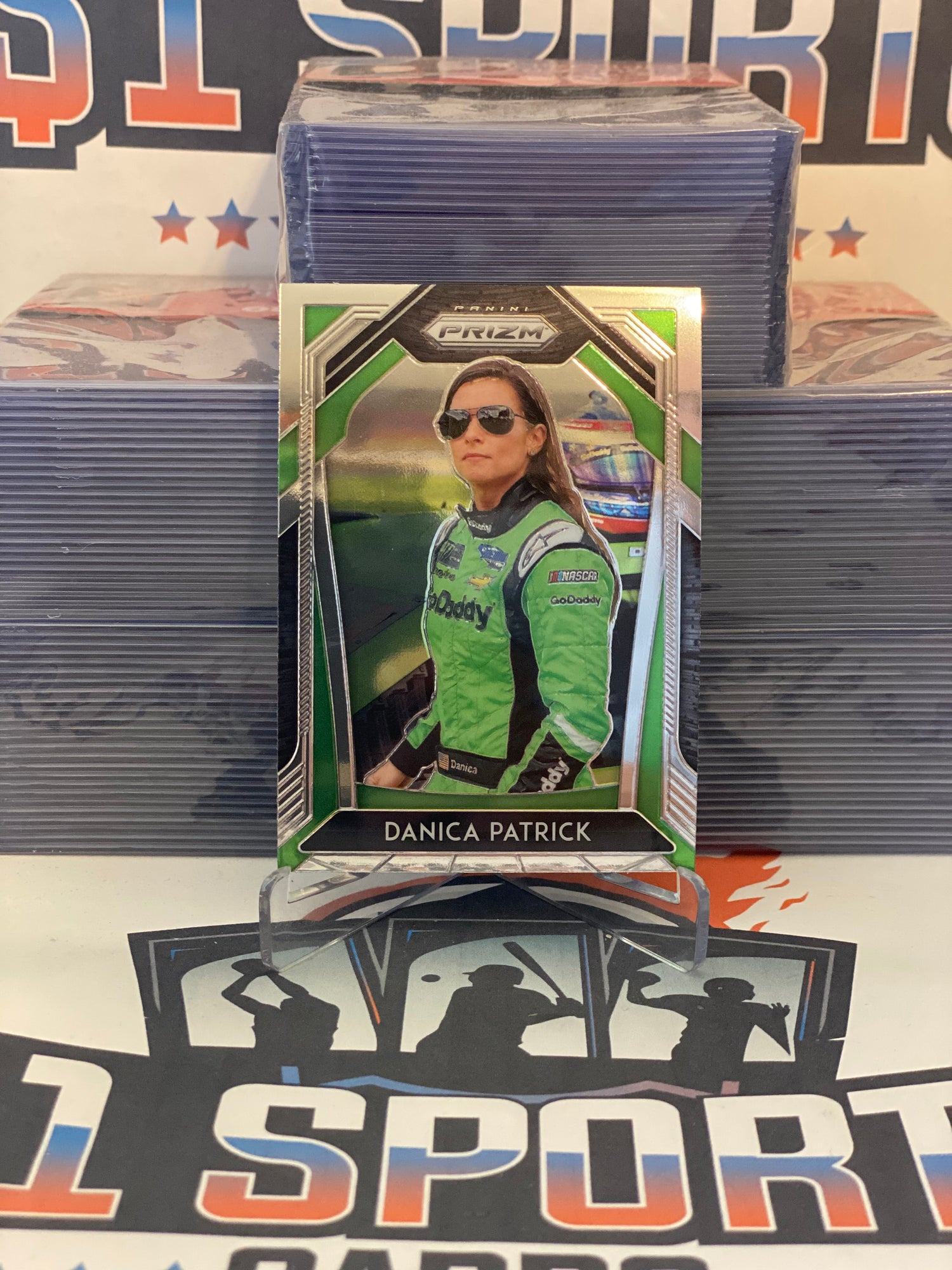 2020 Panini Prizm NASCAR (Short Print) Danica Patrick #DANICA