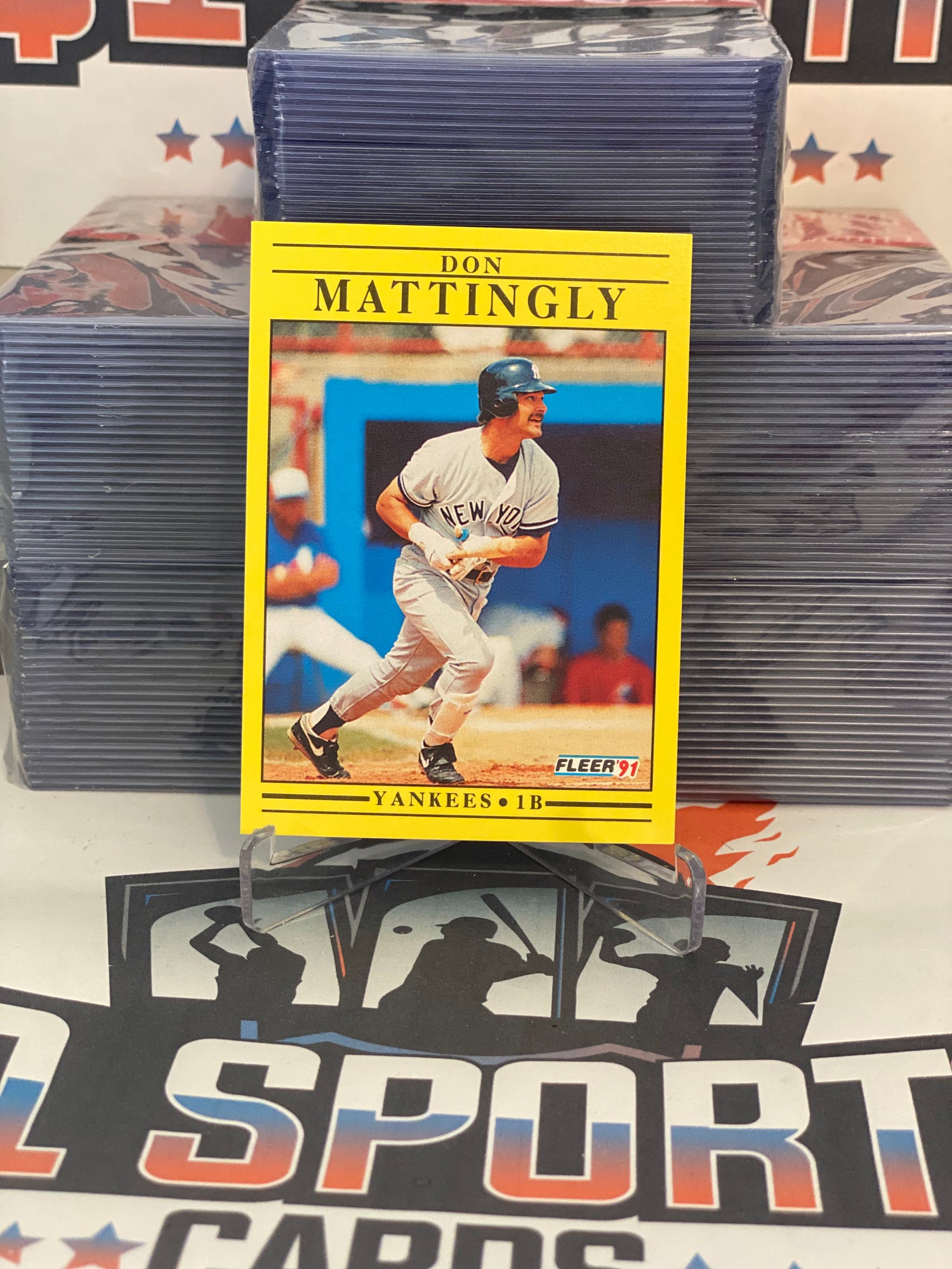 1991 Fleer Don Mattingly #673