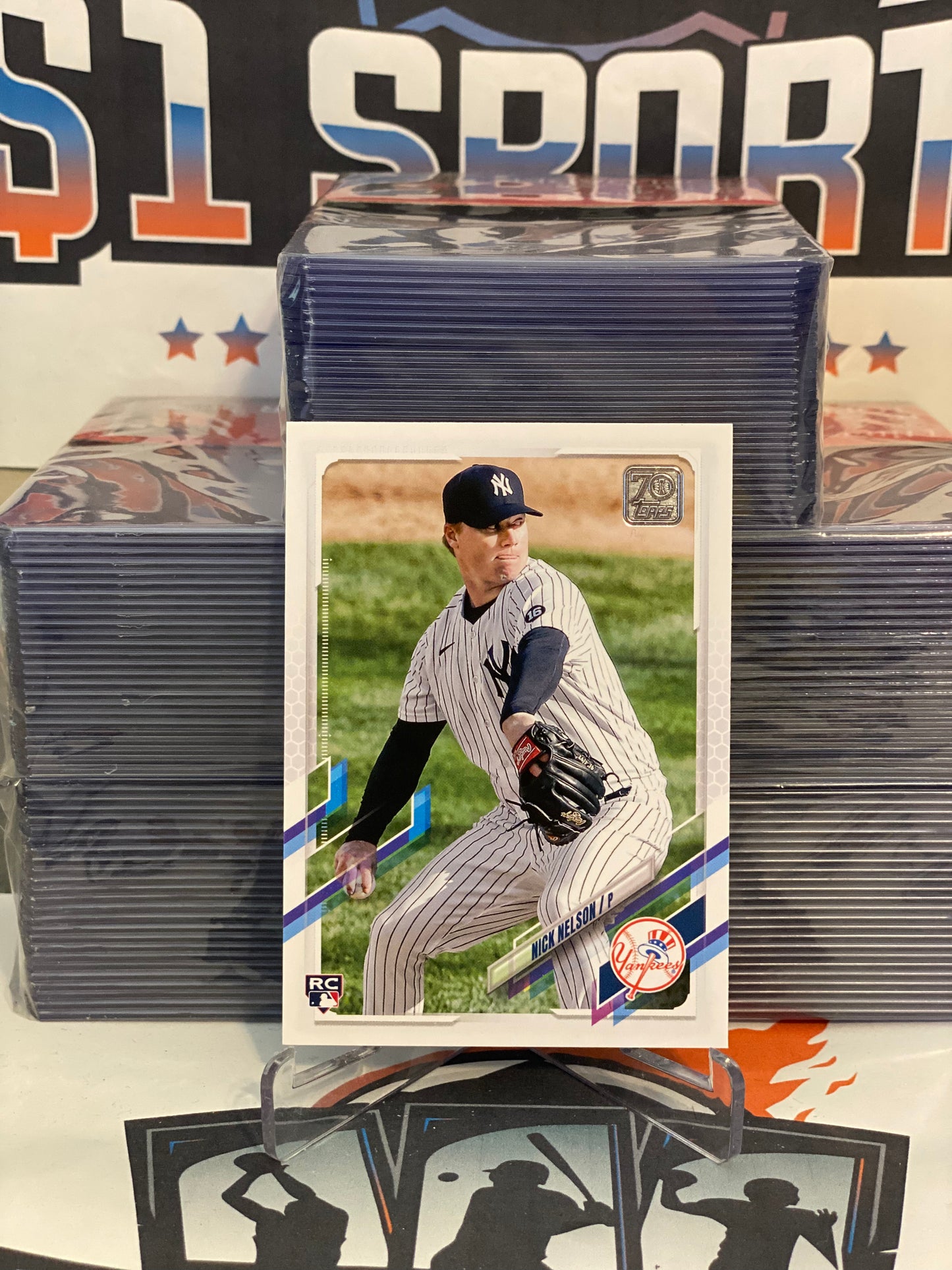 2021 Topps Update Nick Nelson Rookie #US119