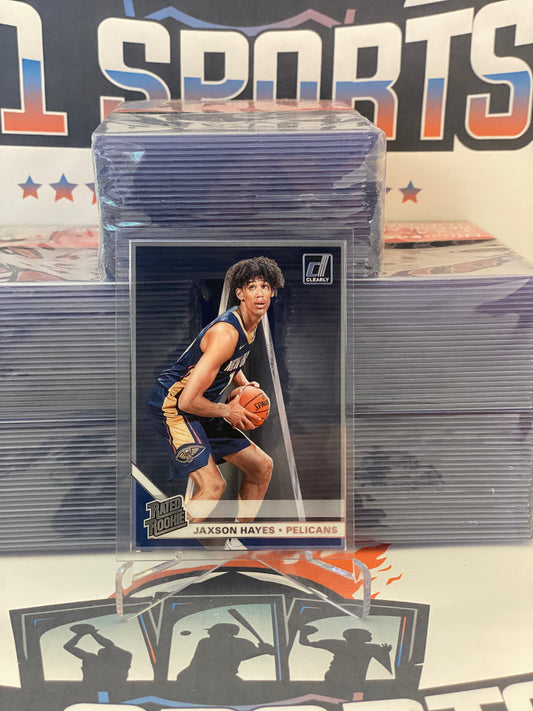2019 Clearly Donruss (Rated Rookie) Jaxson Hayes #57