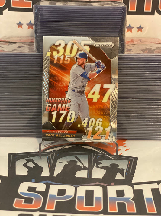 2020 Panini Prizm (Numbers Game) Cody Bellinger #NG-3