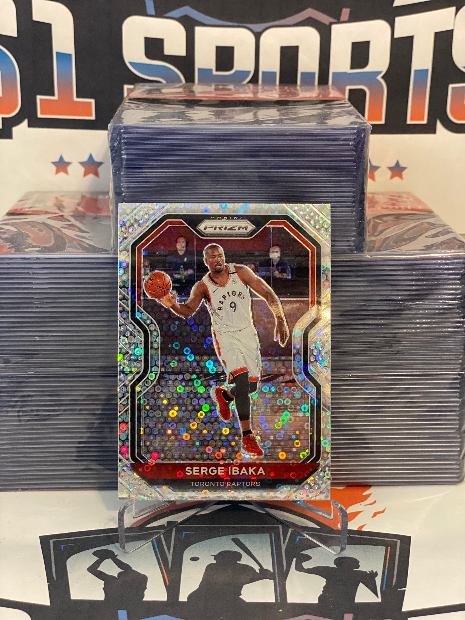 2020 Panini Prizm (Fast Break Prizm) Serge Ibaka #246