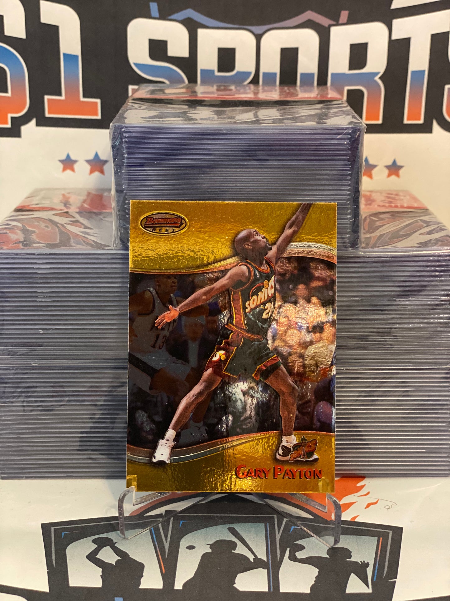 1995 Bowman's Best Gary Payton #95