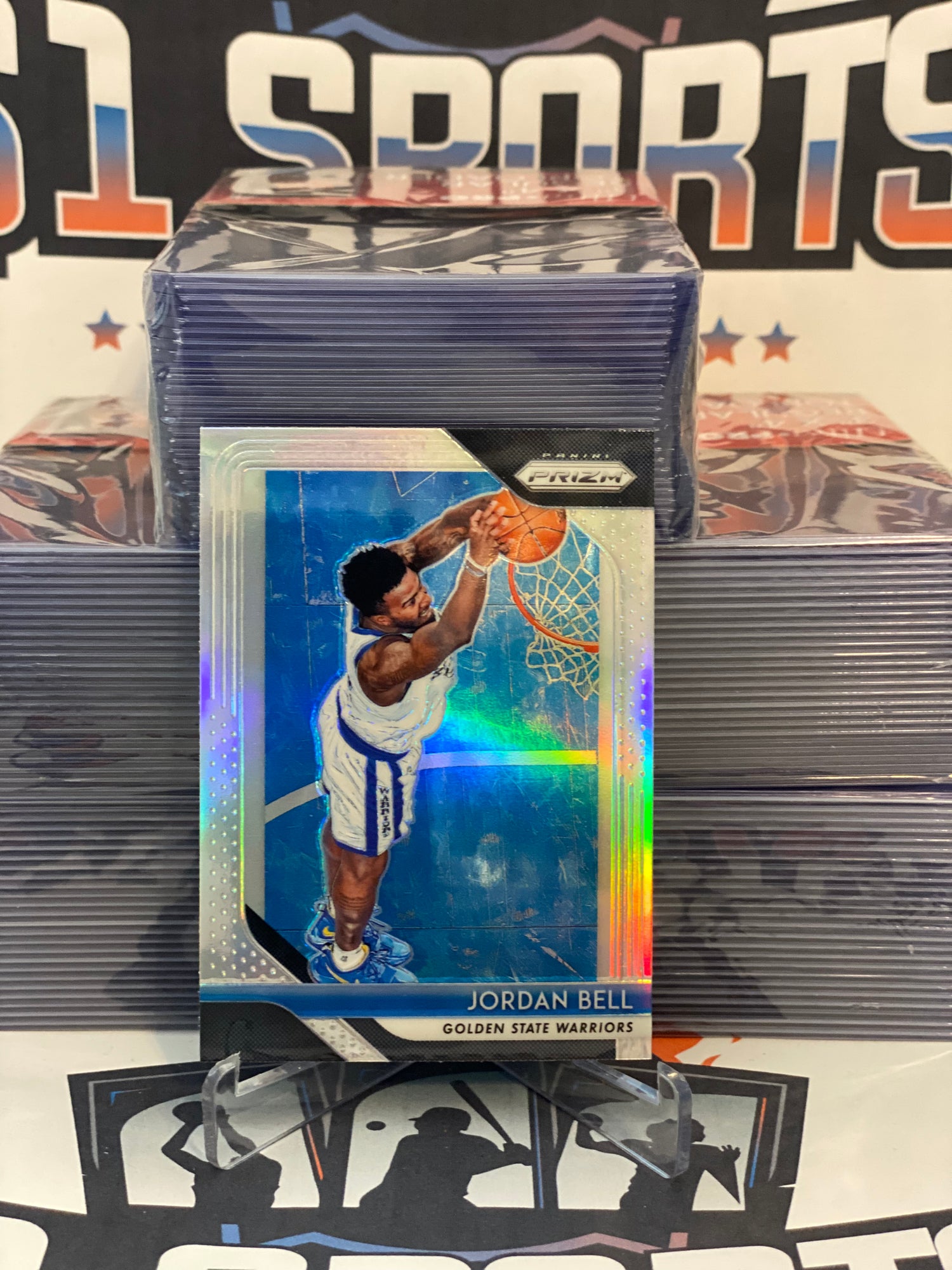 2018 Panini Prizm (Silver Prizm) Jordan Bell #292